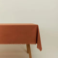 Outlet - Essential Cotton Tablecloth - Terracotta